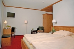 Doppelzimmer mit Flachbild-TV im Hotel Deutsche Eiche Uelzen